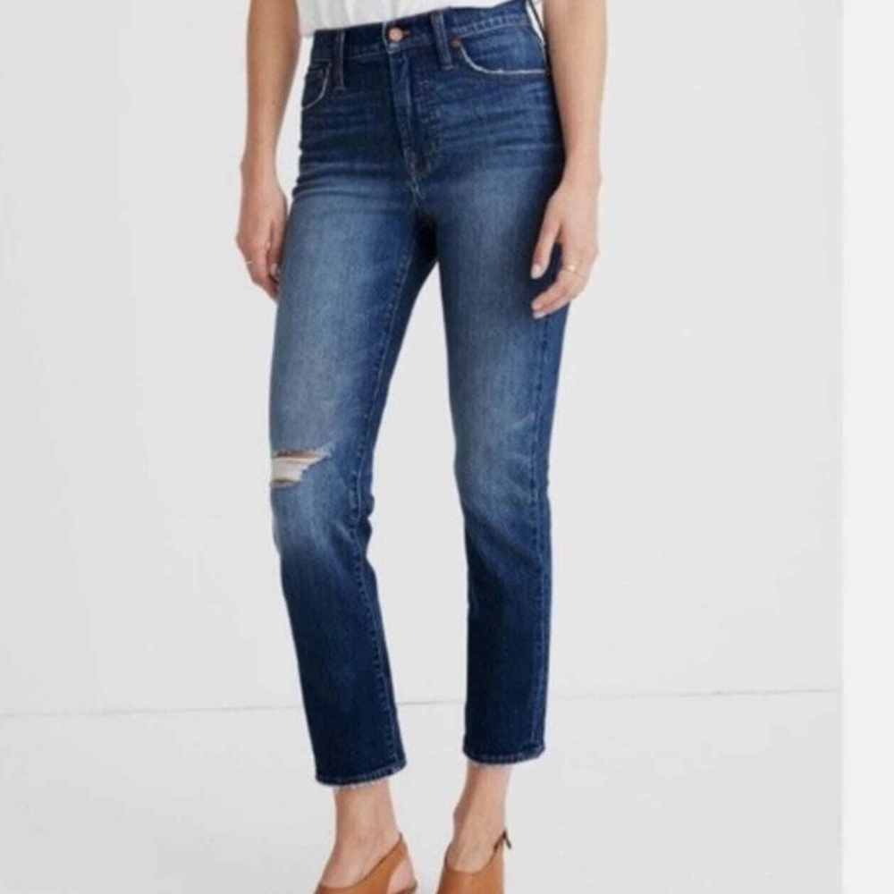 Madewell The Perfect Vintage Crop Jean.